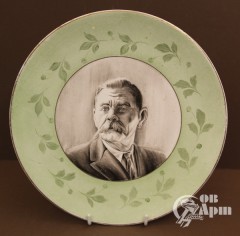 Декоративная тарелка "А.М. Горький"